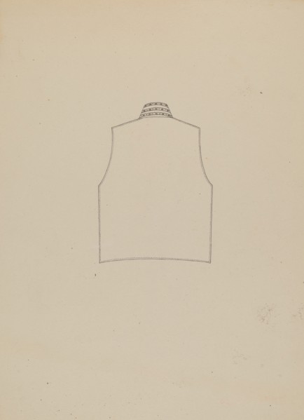 Waistcoat, c. 1937.