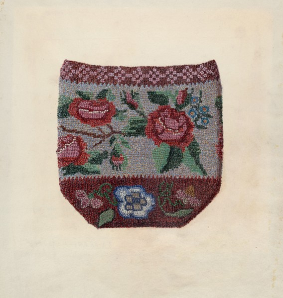 Beaded Bag, c. 1939.