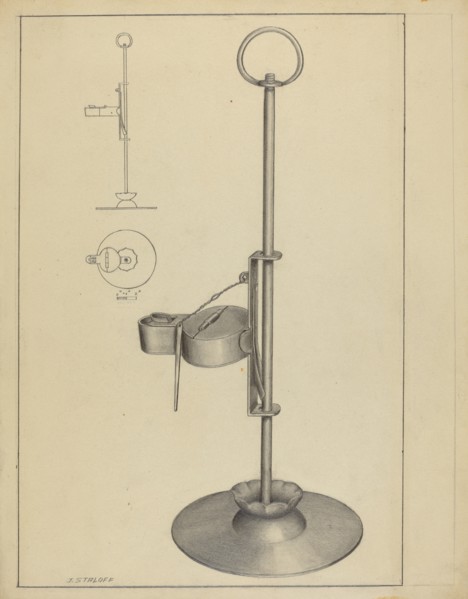 Betty Lamp, c. 1936.