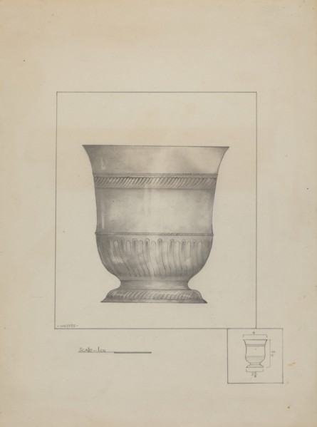 Pewter Cup, c. 1936.