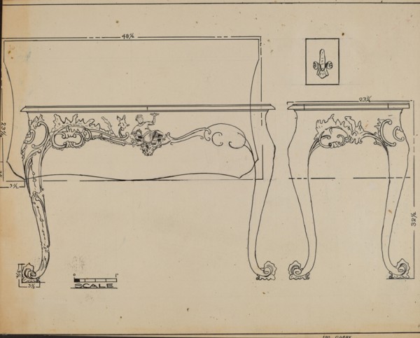 Pier Table, c. 1936.
