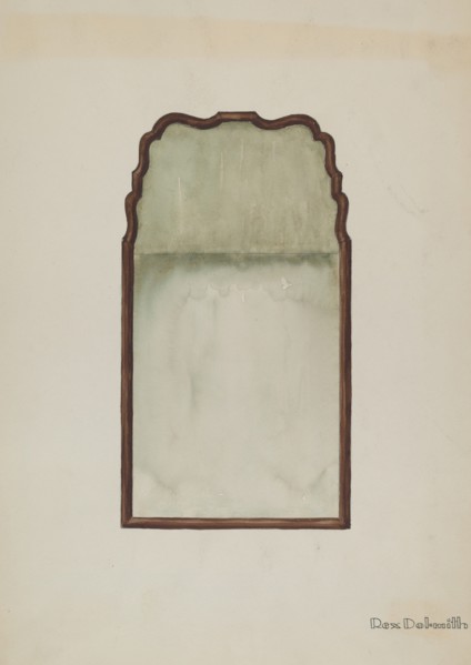 Pier-glass, c. 1936.