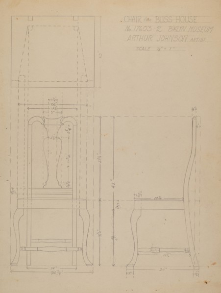 Side Chair, c. 1936.