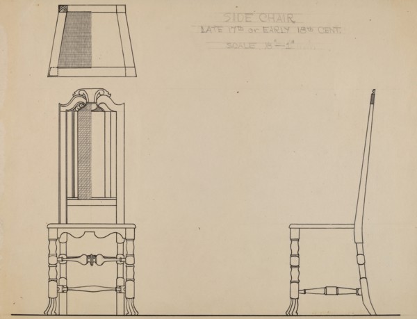 Side Chair, c. 1936.