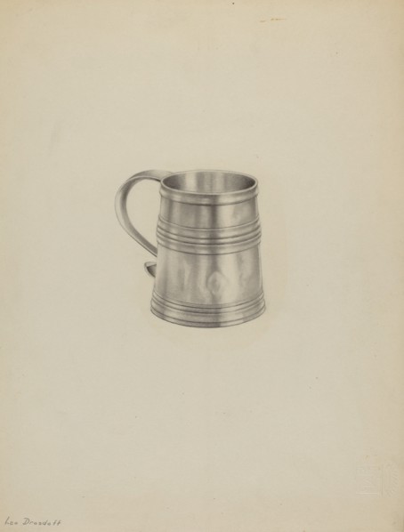 Silver Mug, c. 1936.
