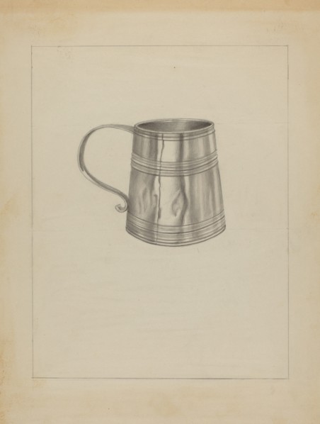 Silver Mug, c. 1936.