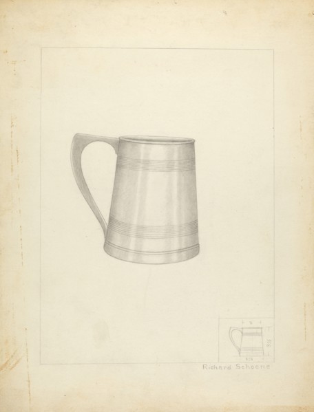 Silver Mug, c. 1936.