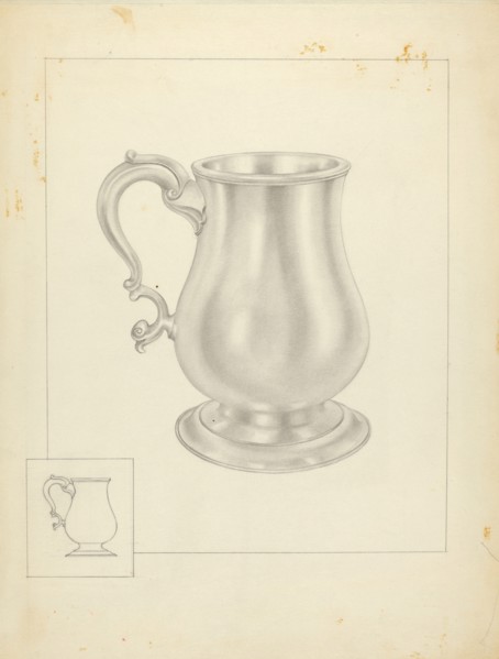 Silver Mug, c. 1936.