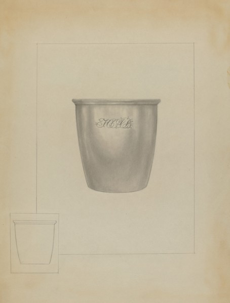 Silver Mug, c. 1937.