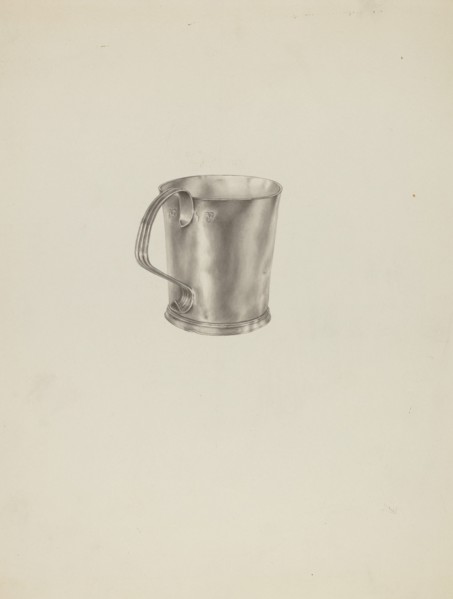 Silver Mug, c. 1938.
