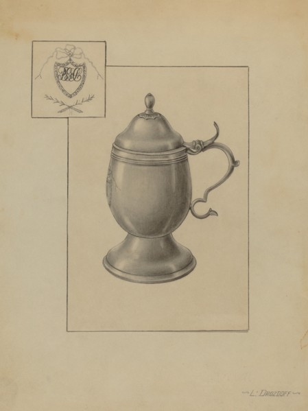Silver Mug, c. 1939.