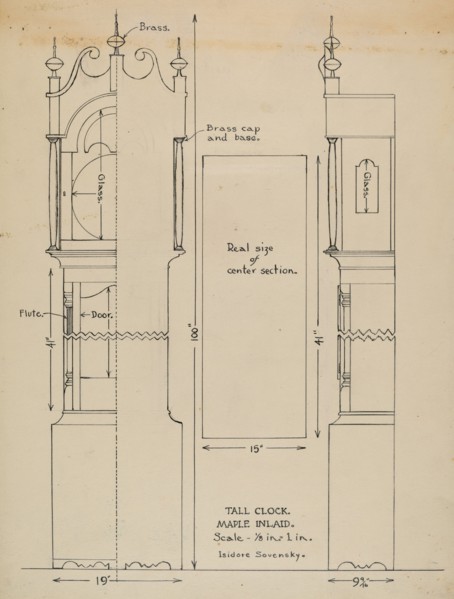 Tall Clock, c. 1936.