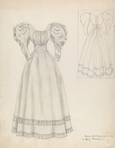 Wedding Dress, 1937.