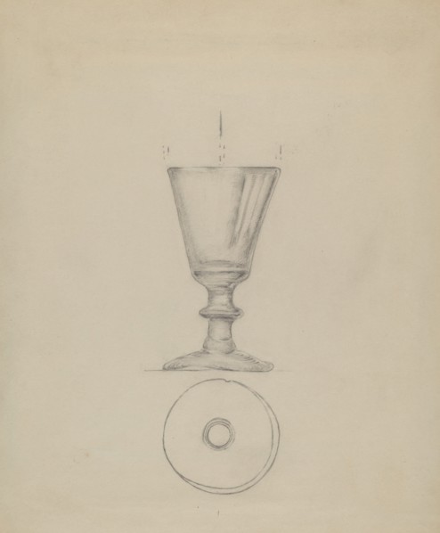 Wine Glass, c. 1936.