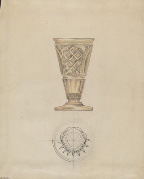 Wine Glass, c. 1936.