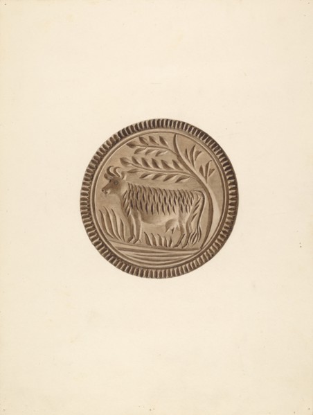 Butter Mold, c. 1941.