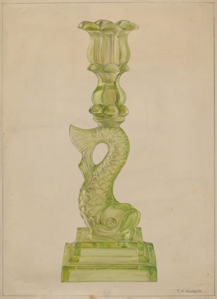 Candlestick, c. 1936.