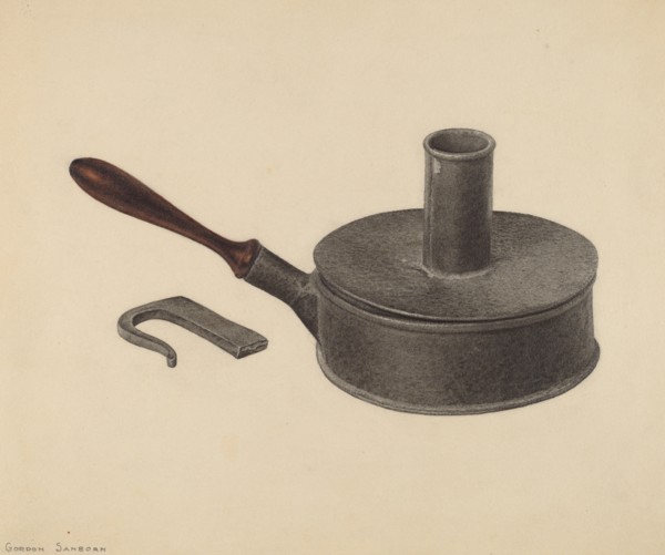 Candlestick, c. 1939.