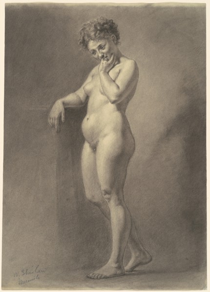 Female Nude, c. 1872.