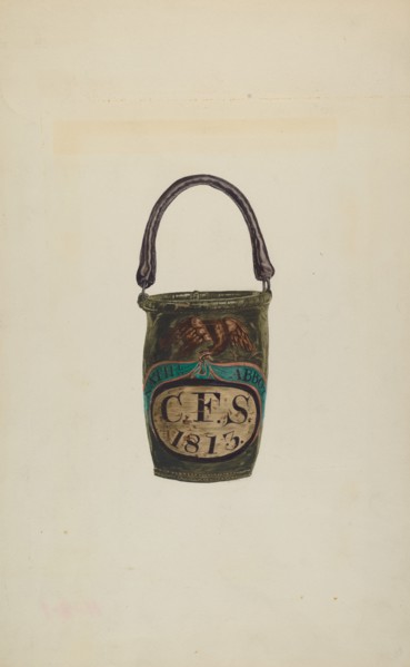 Fire Bucket, c. 1939.