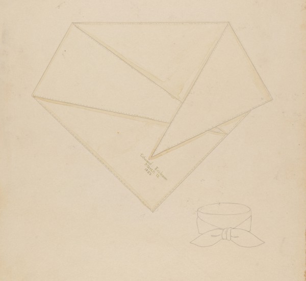 Neckerchief, c. 1937.