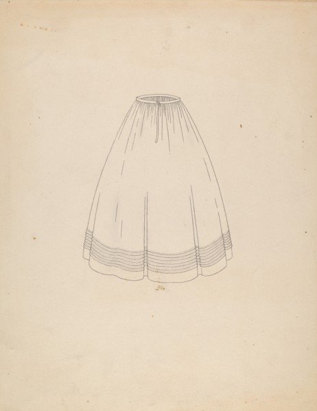 Petticoat, 1935/1942.
