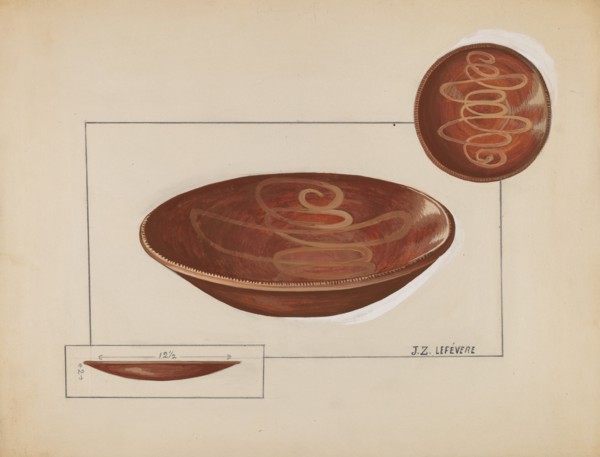 Pie Plate, 1935/1942.