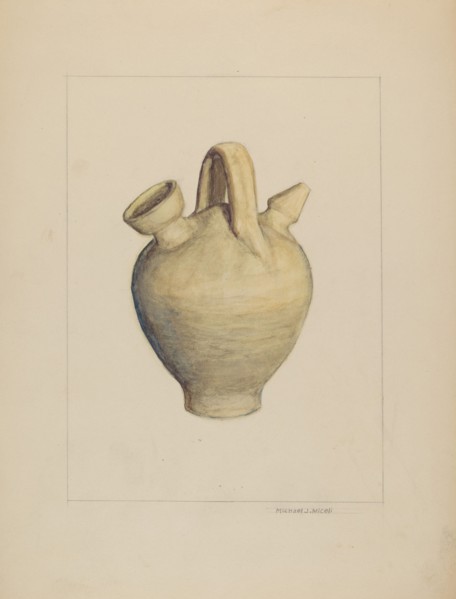 Pottery Jug, c. 1937.