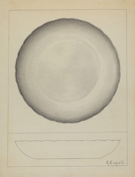 Silver Bowl, c. 1936.