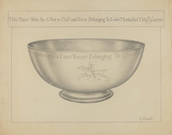 Silver Bowl, c. 1936.