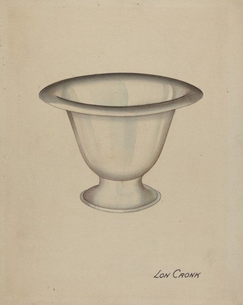 Silver Bowl, c. 1936.