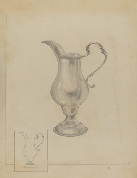 Silver Pitcher, 1936.