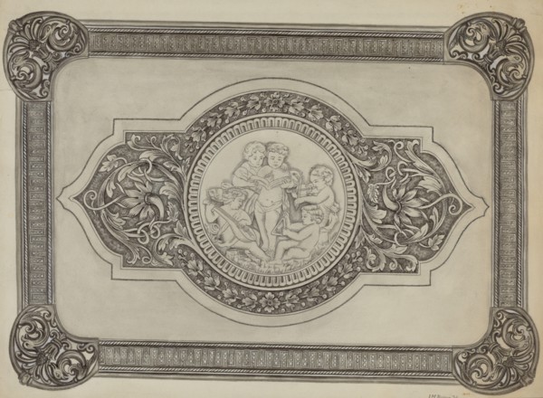 Silver Tray, c. 1937.