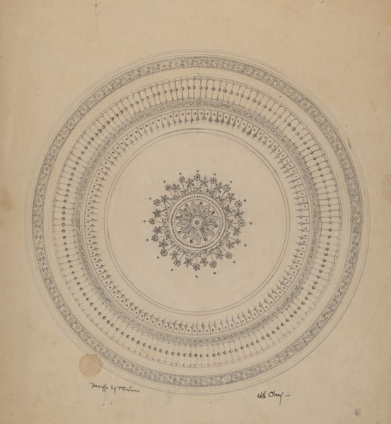Dinner Plate, c. 1940.