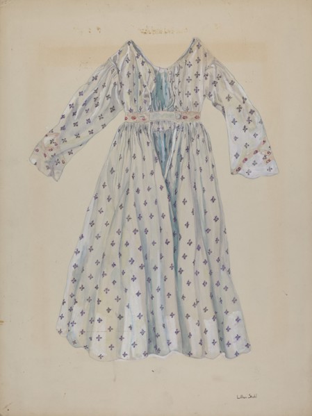 Doll's Dress, c. 1936.