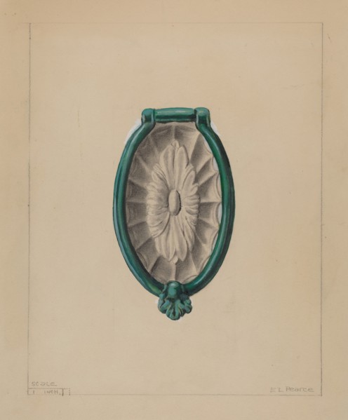 Door Knocker, c. 1936.