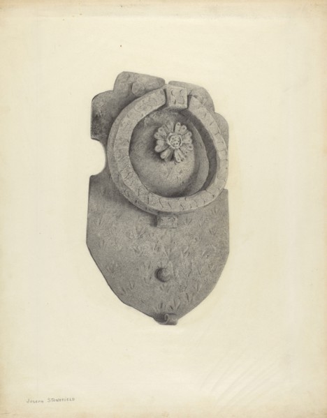 Door Knocker, c. 1939.
