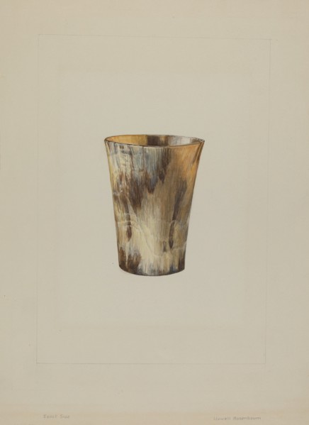 Drinking Mug, c. 1938.