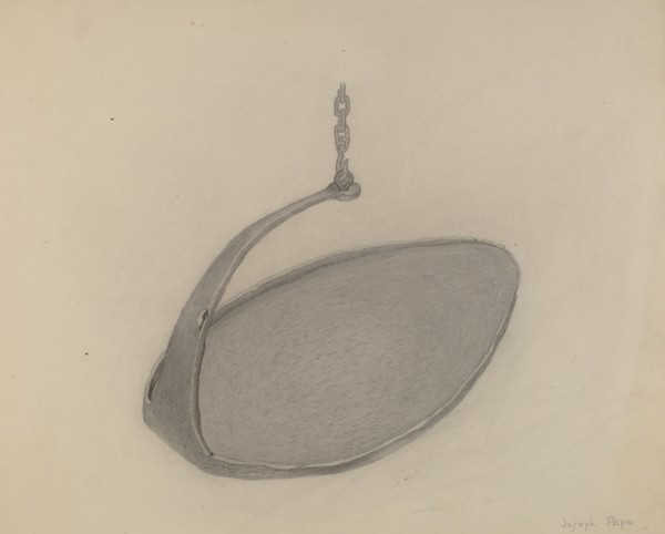 Iron Griddle, c. 1938.