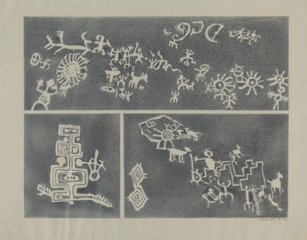 Petroglyph, 1935/1942.