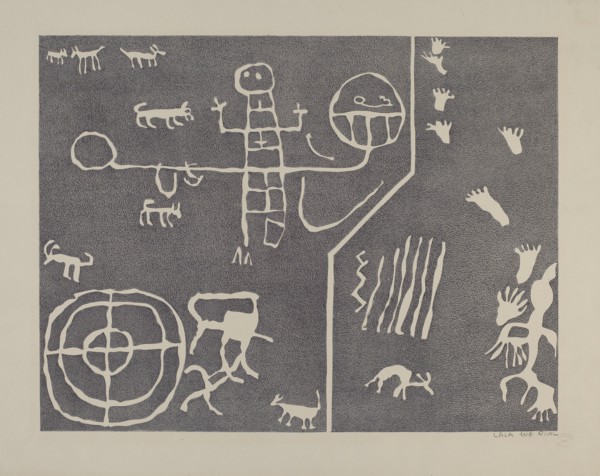Petroglyph, 1935/1942.