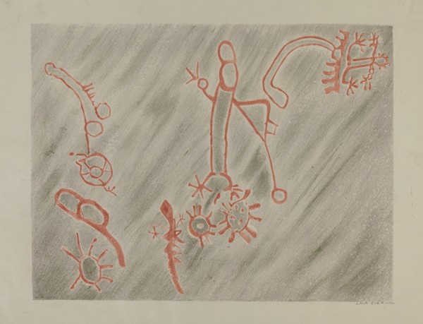Petroglyph, 1935/1942.