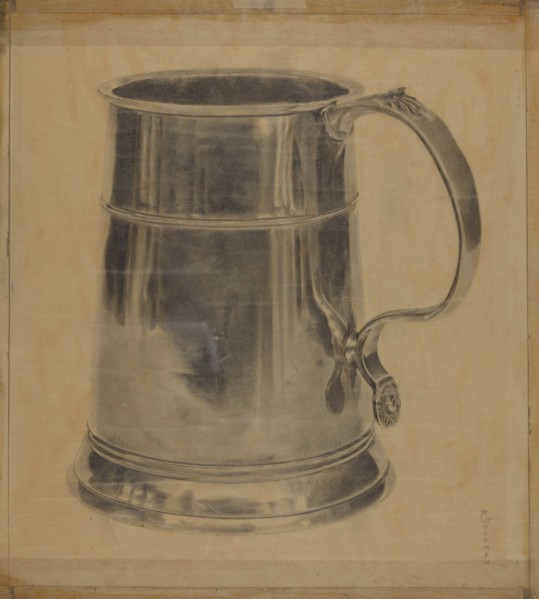 Pewter Mug, 1935/1942.