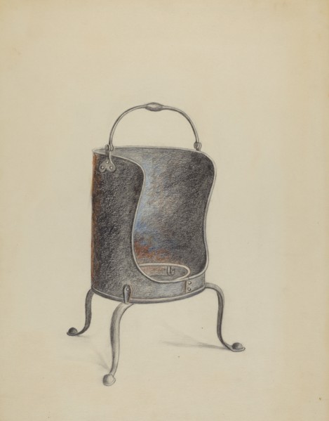 Plate Warmer, c. 1936.