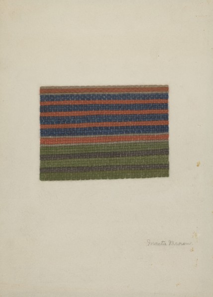 Shaker Rug, 1935/1942.