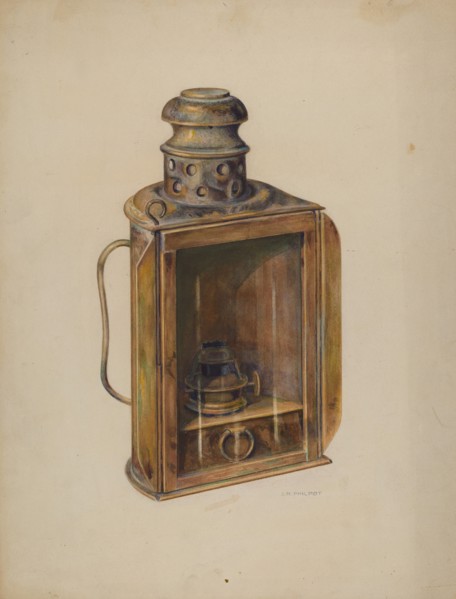 Ship Lantern, c. 1939.