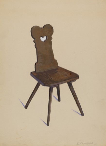 Side Chair, 1935/1942.