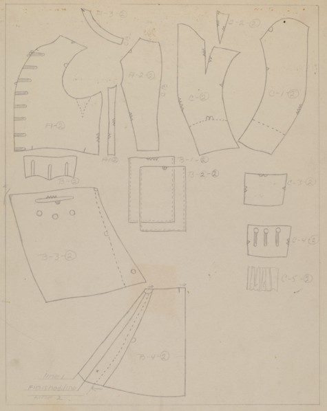 Suit Pattern, c. 1938.
