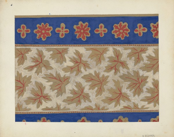 Wall Paper, 1935/1942.
