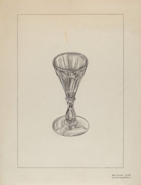 Wine Glass, 1935/1942.